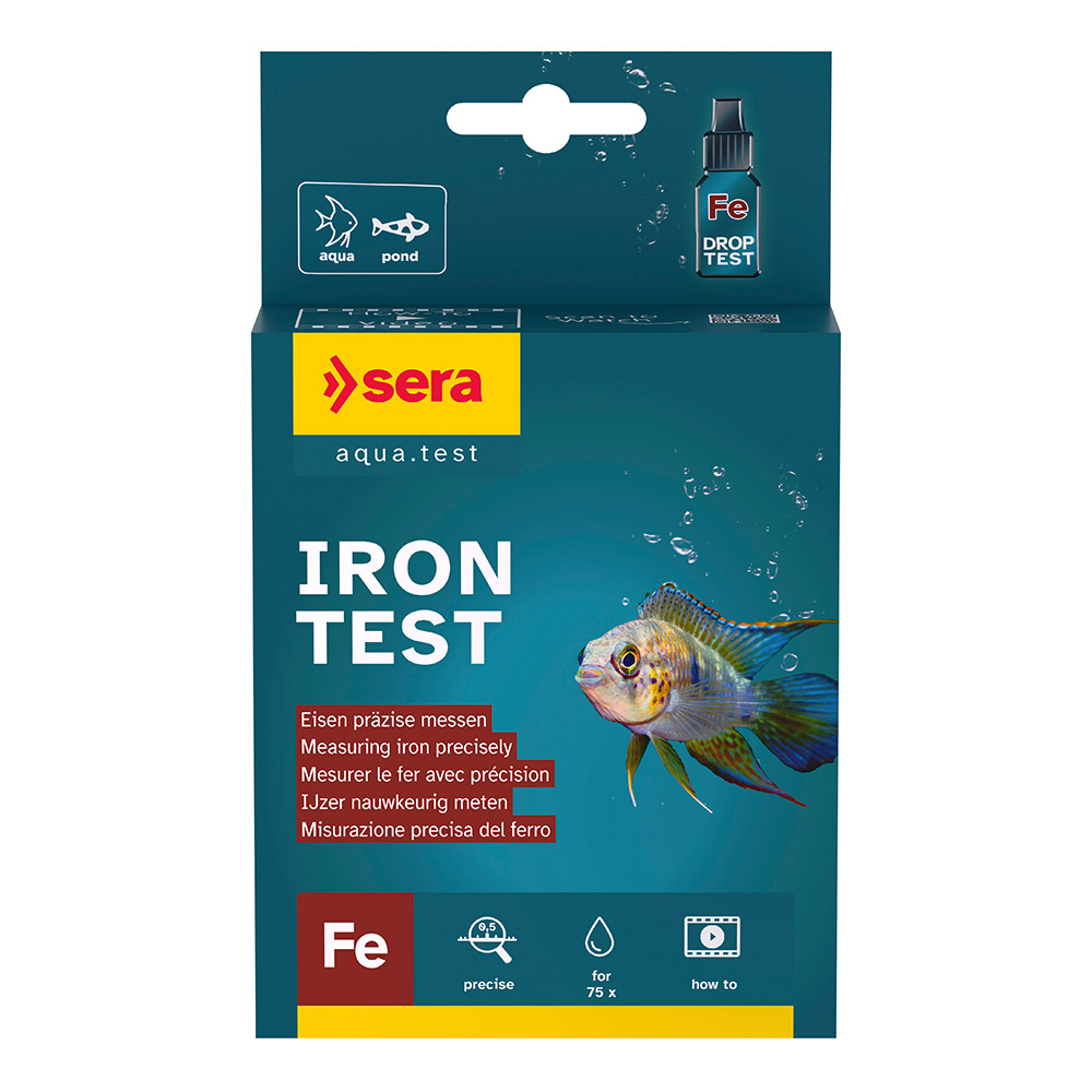 Sera Iron Test Ferro FE (Ferro) 75 misurazioni