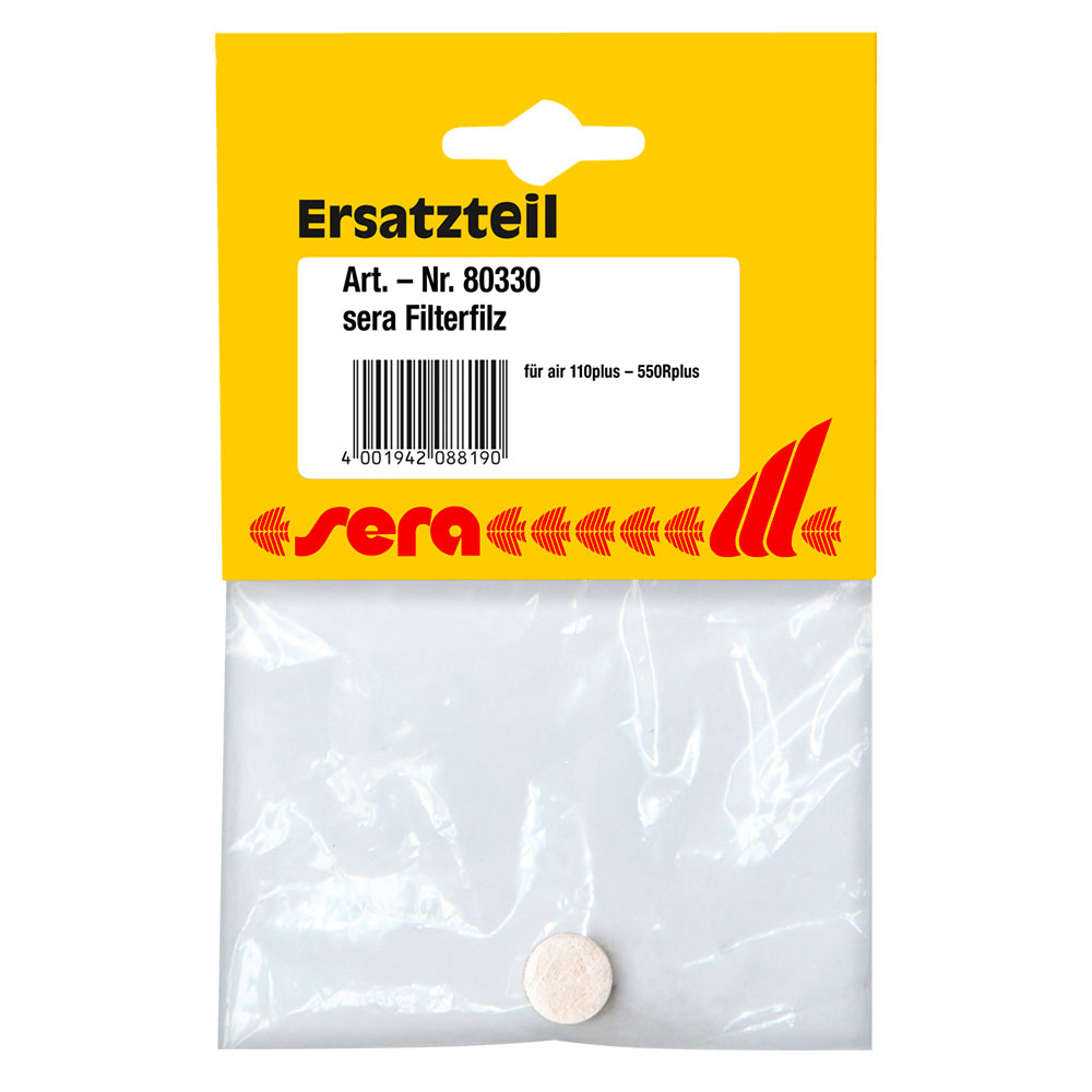 Sera Ricambio Filtro aria per Areatore Air 110/275/550 1pz
