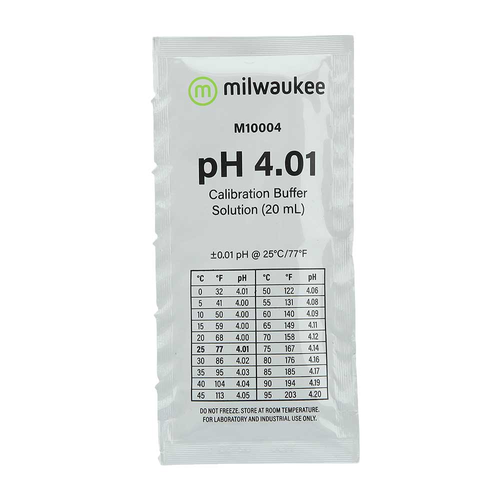 Milwaukee Soluzione taratura PH 4.01 monodose 20ml