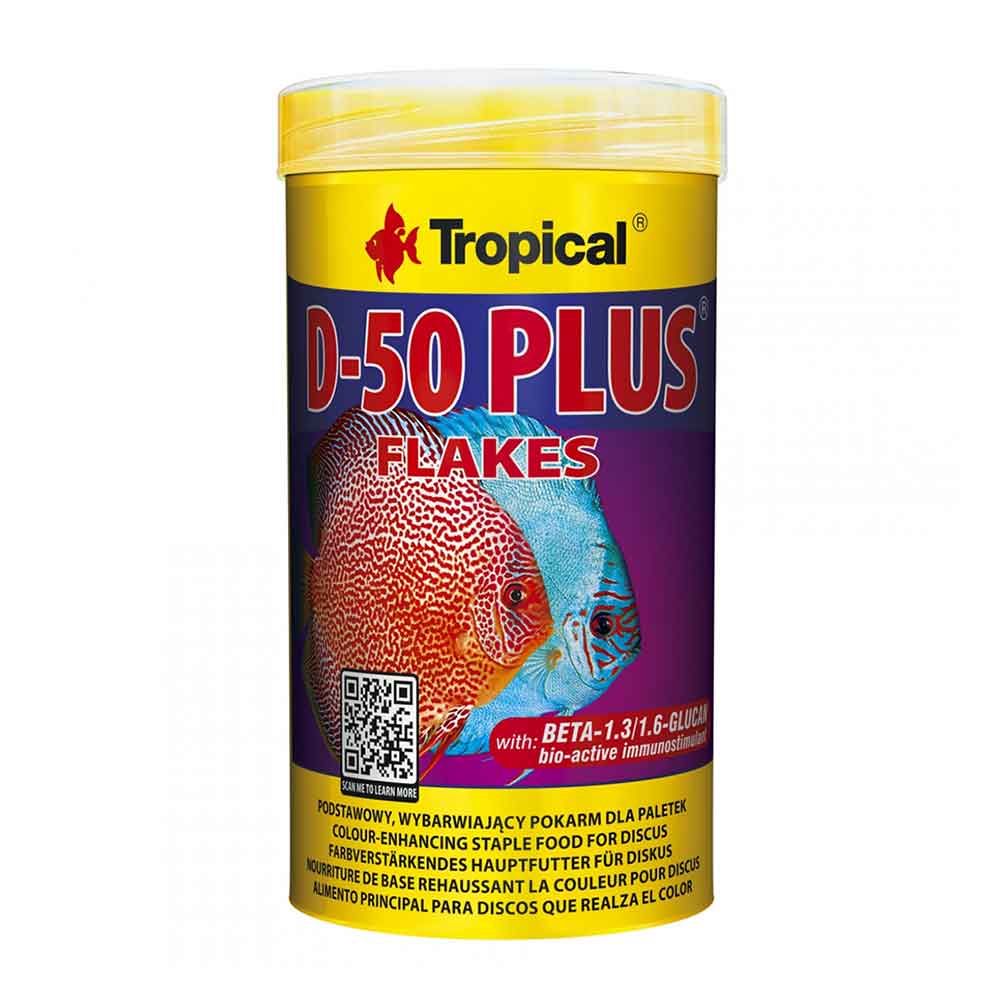 Tropical D-50 Plus scaglie 250ml 50g
