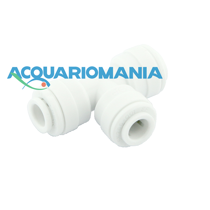 Forwater Intermedio Raccordo a T per Ø tubo 1/4" osmosi