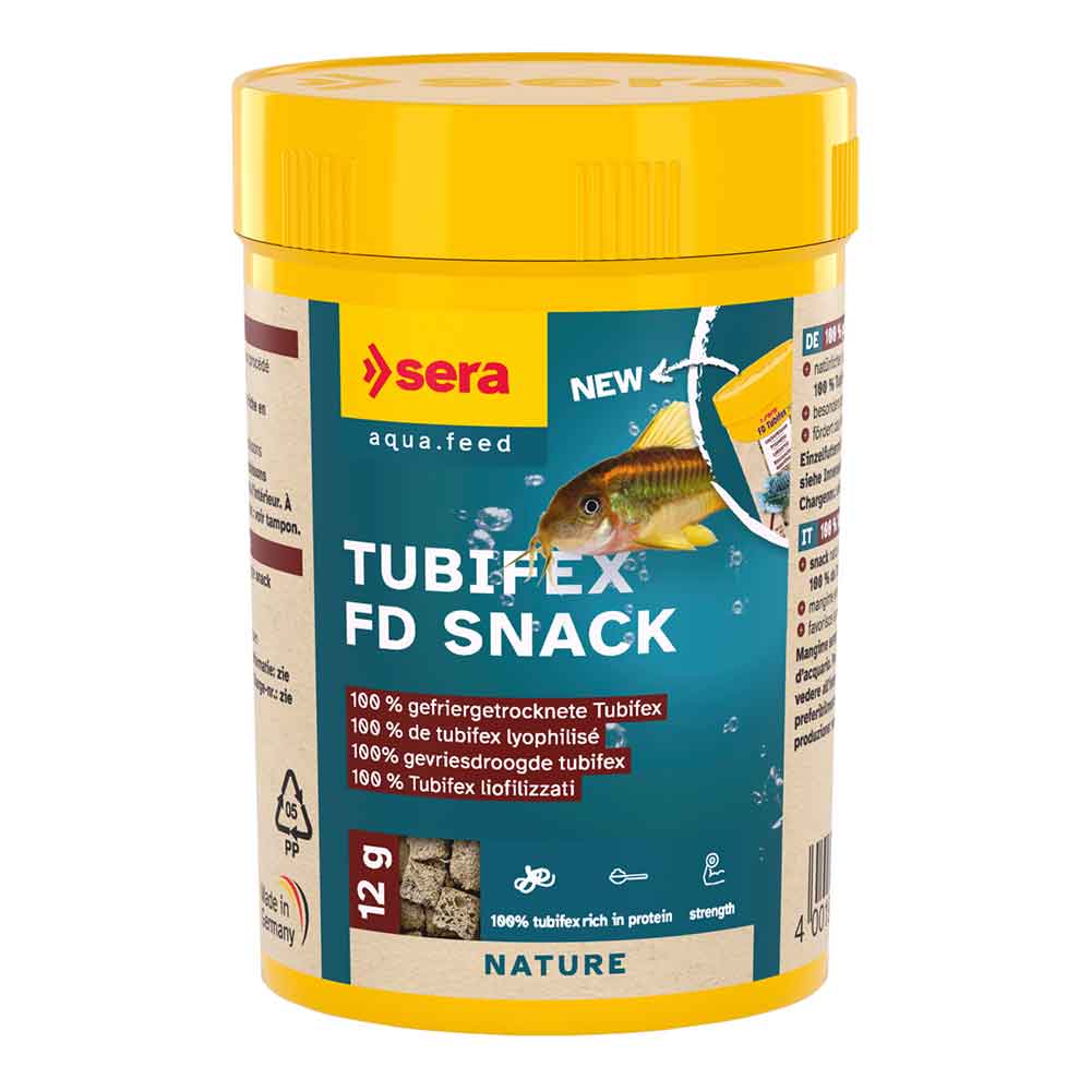 Sera Tubifex FD Snack Nature 100ml 12gr
