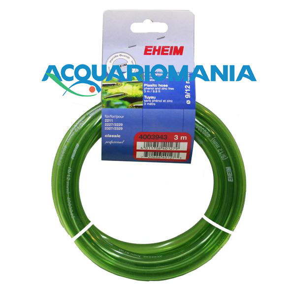 Eheim 4004943 Tubo Flessibile Verde Antialghe Ø 12/16 3metri
