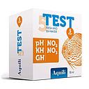 Aquili Test 5 in 1 a gocce NO2 NO3 PH GH KH