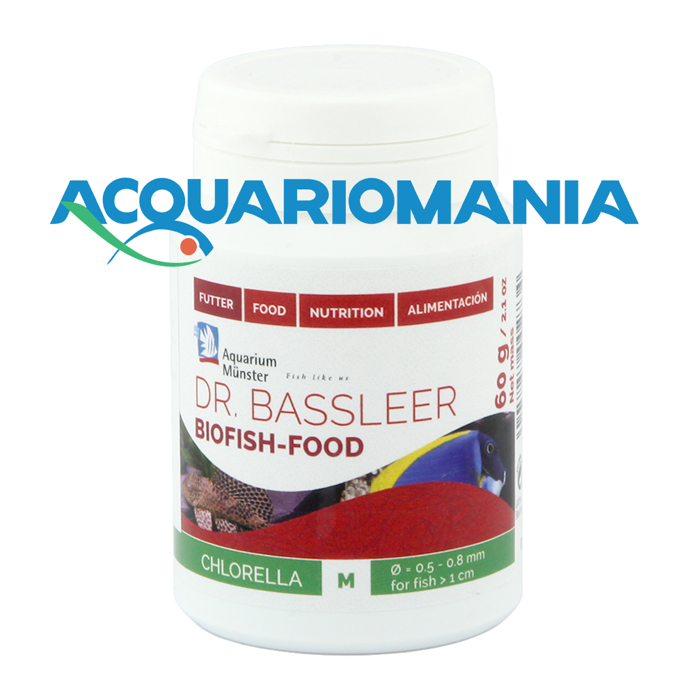 Aquarium Munster Dr. Bassleer Chlorella Granulare M 0.5-0.8 mm 100ml 60g