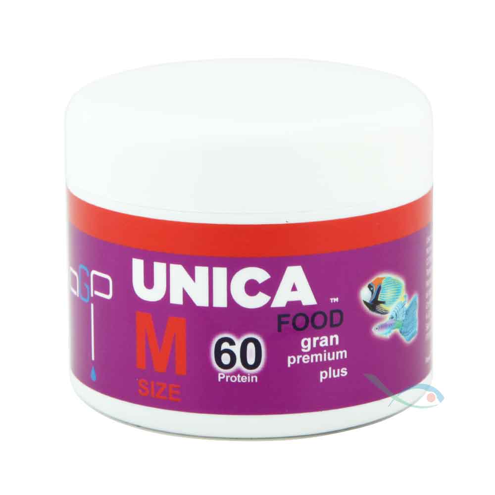 Unica Food Gran M Premium Plus 60% Protein Mangime granulare 50 g