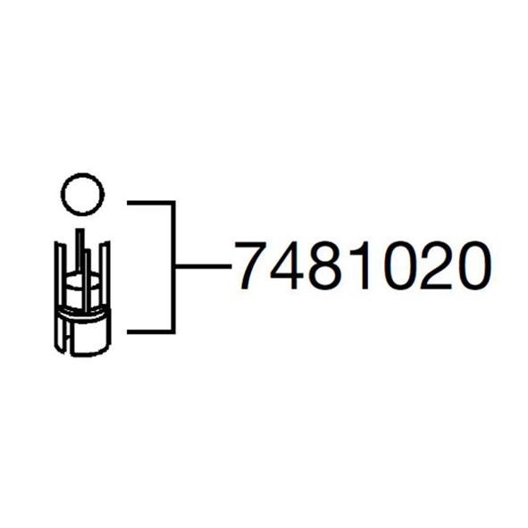 Eheim 7481020 Valvola interna per Filtri esterni 2032 2034 2036 2231 2232 2232 2234 2235 2236