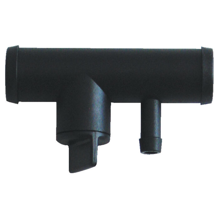 Sera Raccordo T per tubi 16/22 mm con rubinetto