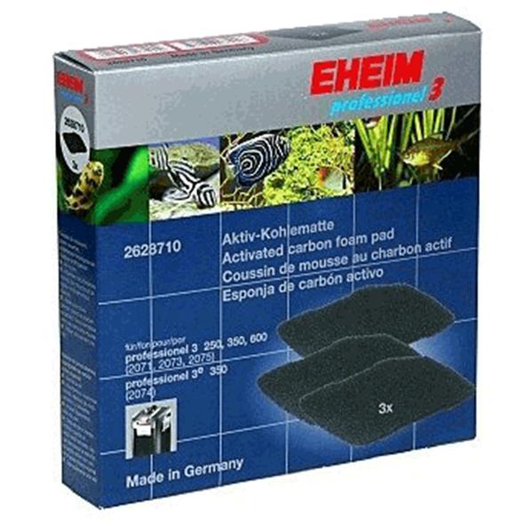 Eheim 2628760 Spugna Carbone per 2076 e 2078 3 pz