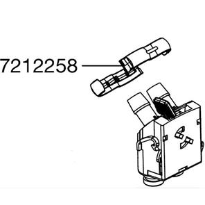 Eheim 7212258 Clip stringitubo per Filtri 2071-2073-2075