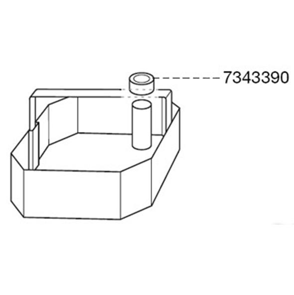 Eheim 7343390 Ricambio Oring Cestelli Filtri esterni vari (3pz)