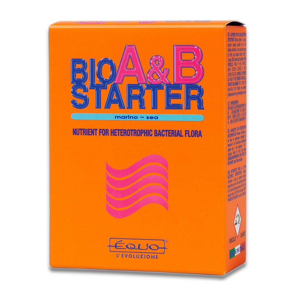 Equo Bio Starter A&B Nutrimento per Batteri Eterotrofi 2x100ml 10000Lt