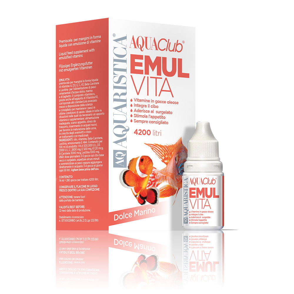 AQ Emulvita Vitamine per pesci 60 ml