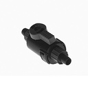 Eheim 4003512 Rubinetto con regolazione flusso per tubi 9/12mm con regolazione flusso