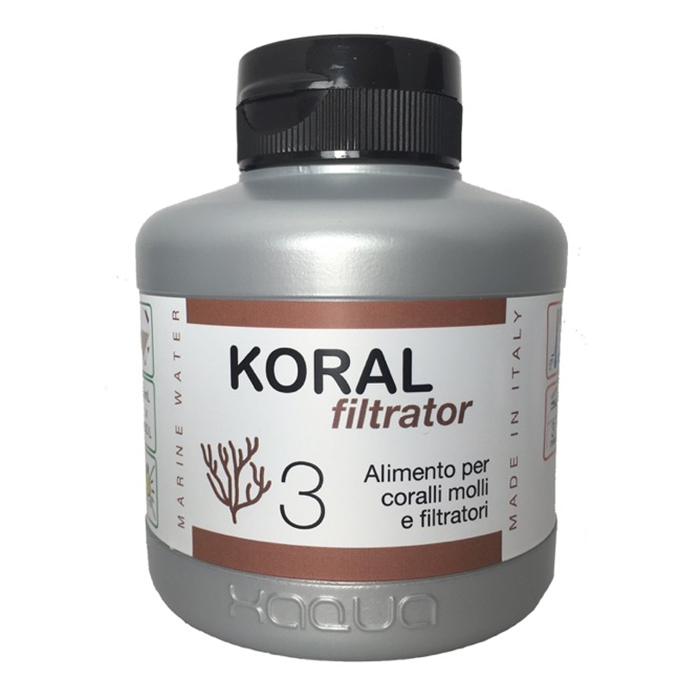 Xaqua Koral Filtrator Alimento per coralli molli e filtratori 500ml