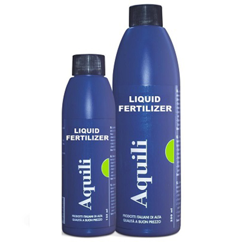 Aquili Liquid Fertilizer Fertilizzante liquido per piante 250ml per 1000 litri