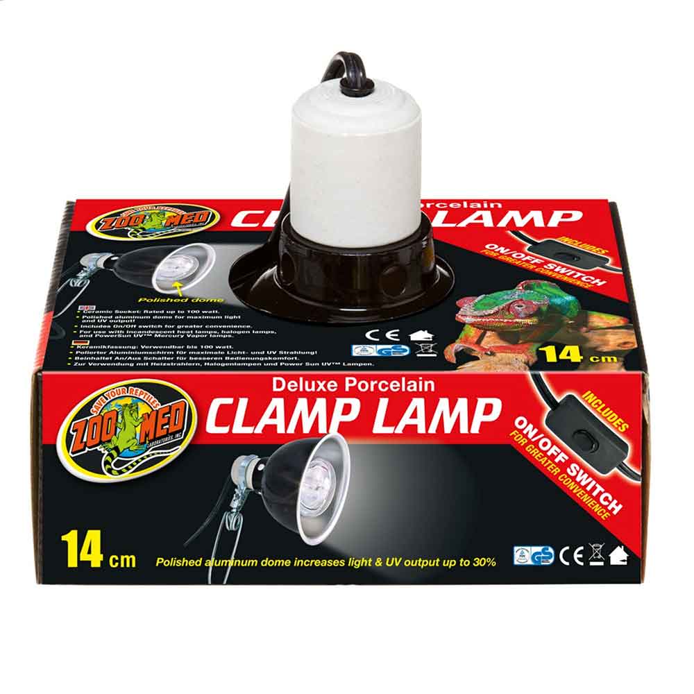 Zoomed Portalampada in ceramica Clamp Lamp E27 diametro 14cm