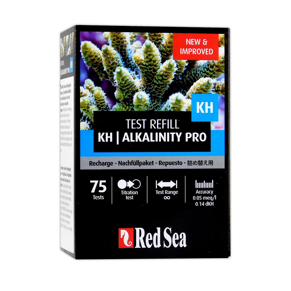 Red Sea Test Refill KH Alkalinity Pro Ricarica 75 Tests