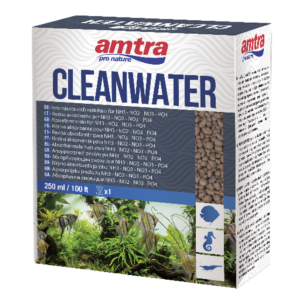 Amtra Cleanwater Elimina inquinanti 250ml per 100lt