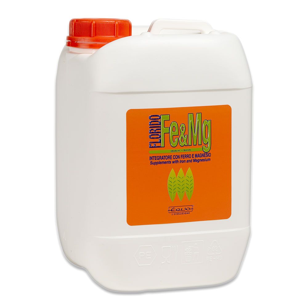 Equo Florido Fe&amp;Mg Integratore con Ferro e Magnesio per Super Esperti 5.000ml per 50.000lt
