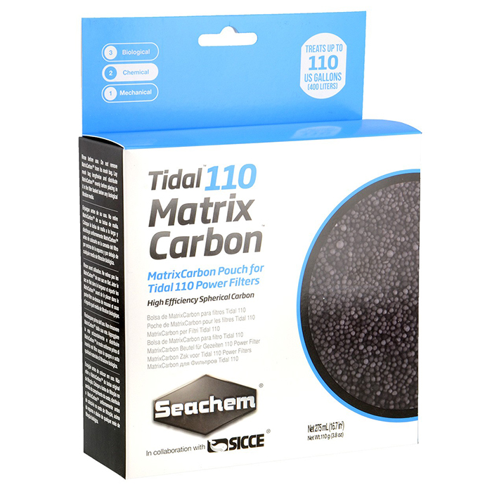 Seachem Matrix Carbon per Tidal 110 275ml 110g per 400lt