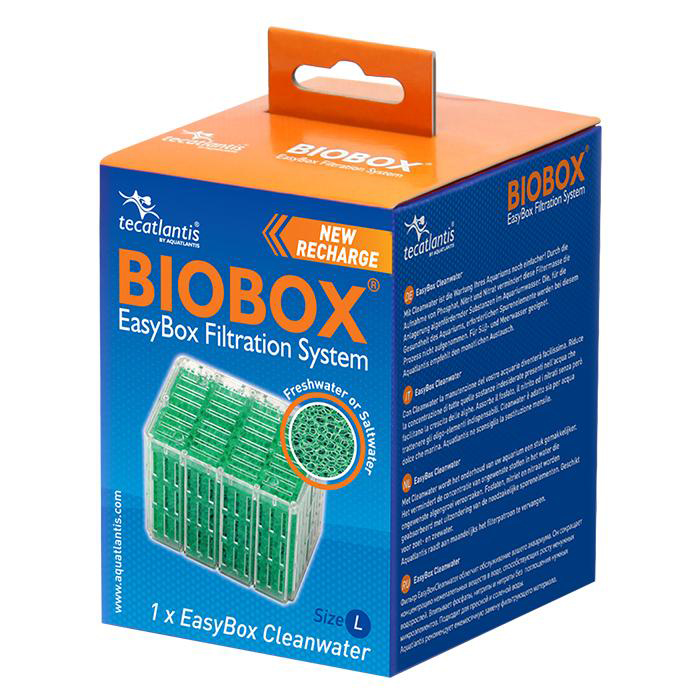 Aquatlantis Cartuccia Spugna Verde L Antifosfati Antinitriti Antinitrati per BioBox 3/BioBox SW