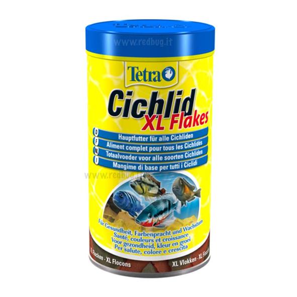 Tetra Cichlid XL Flakes Scaglie grandi per Ciclidi 500ml