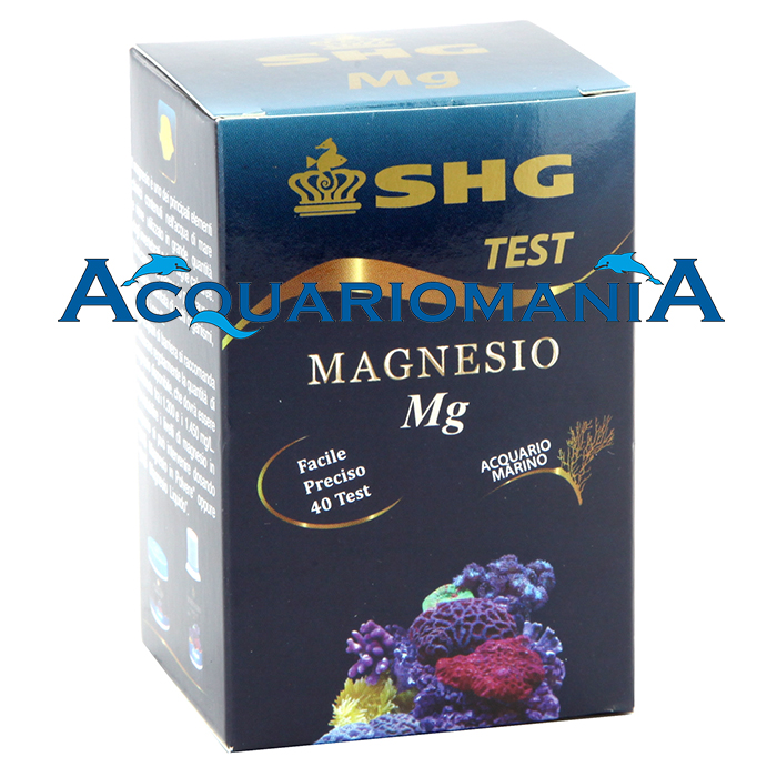 Shg Test MG Magnesio per acqua marina 40 misurazioni