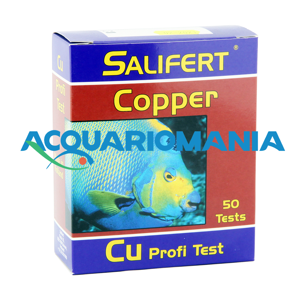 Salifert Test CU Copper Rame per Marino 50 misurazioni