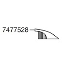 Eheim 7477528 Coperchio superiore vano batterie Aspiratifiuti
