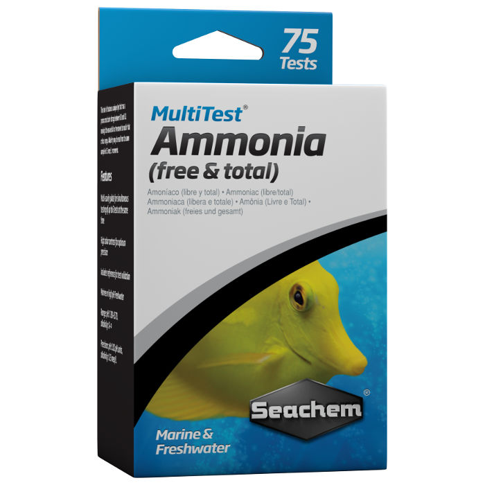 Seachem Multitest: Ammonia 75 test