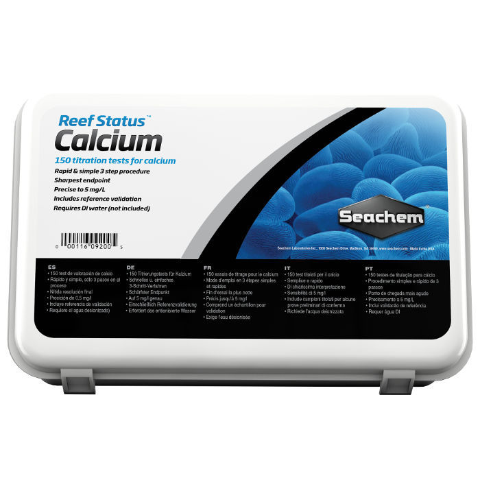 Seachem Reef Status Calcium 150 test