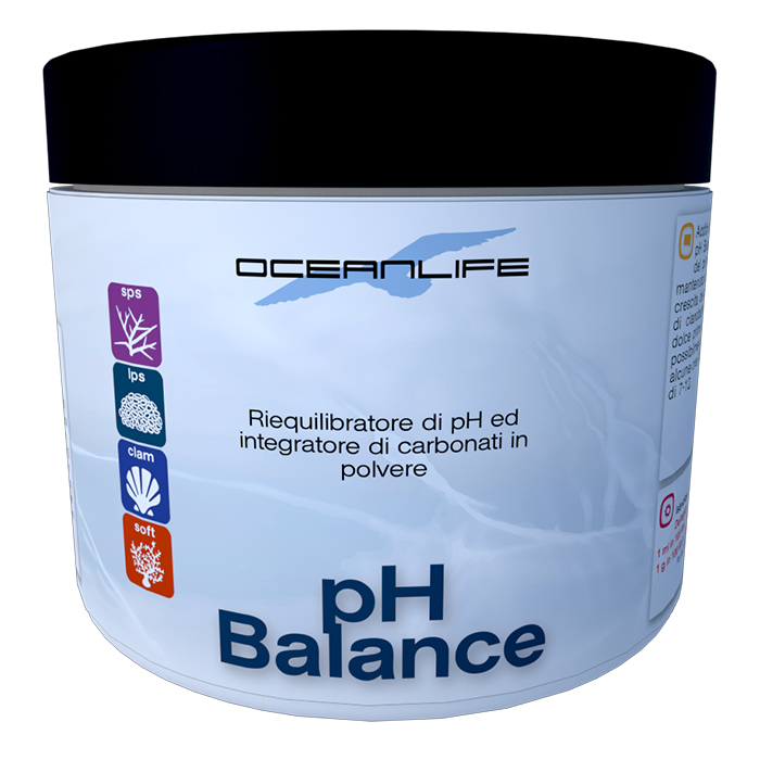 Oceanlife PH Balance stabilizzatore di PH in polvere 250 ml