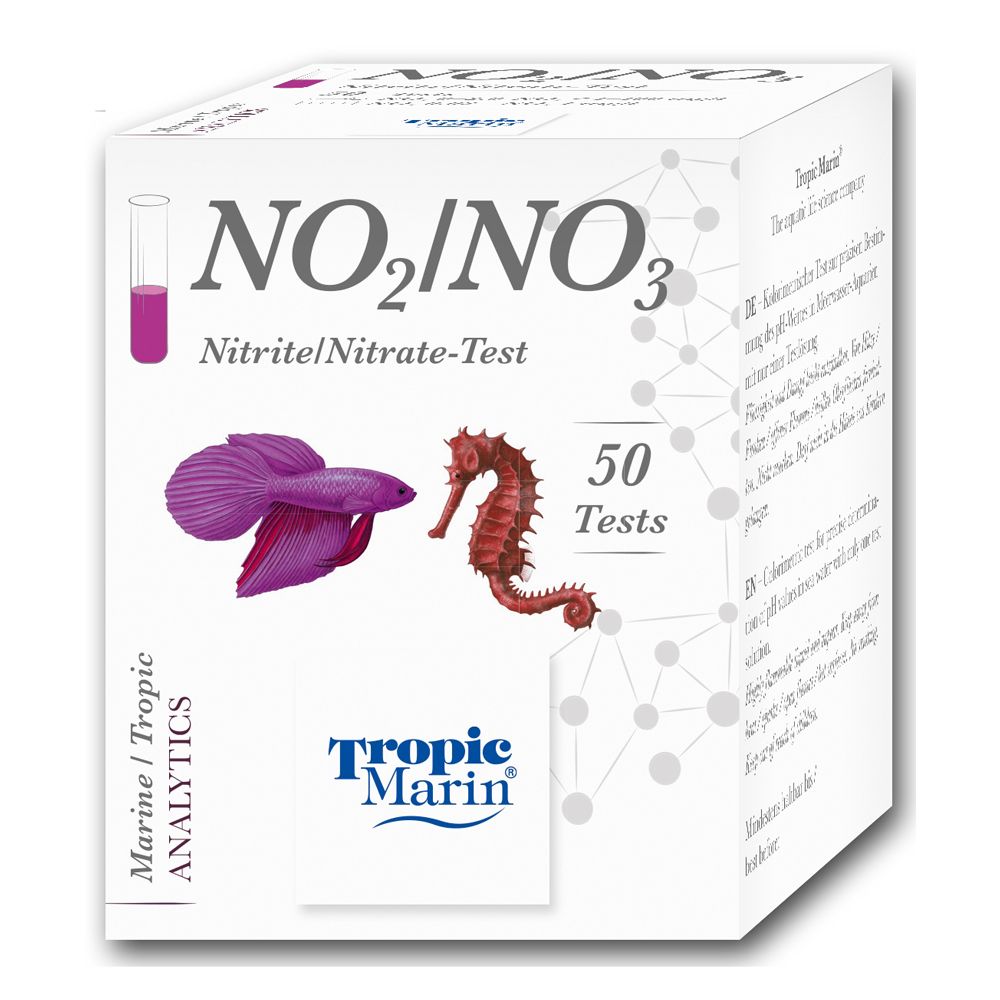 Tropic Marin Test NO2 NO3 (Nitriti Nitrati) per Dolce e Marino 50 misurazioni