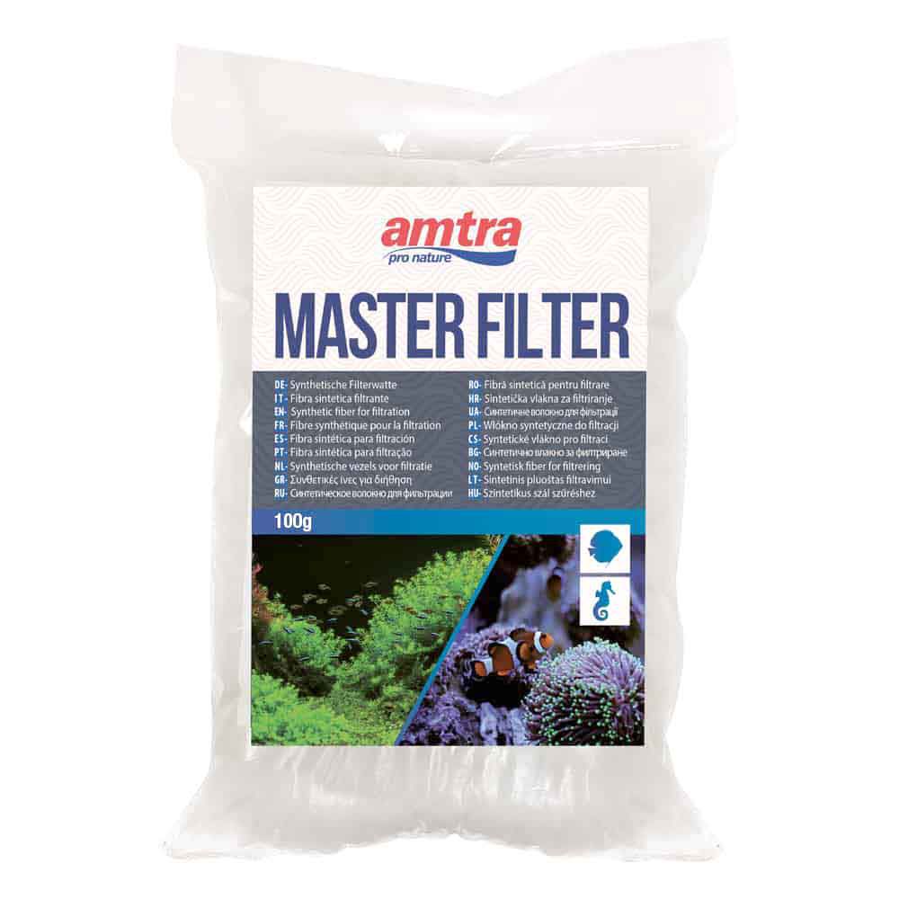 Amtra Master Filter White Lana Fibra sintetica filtrante 250g