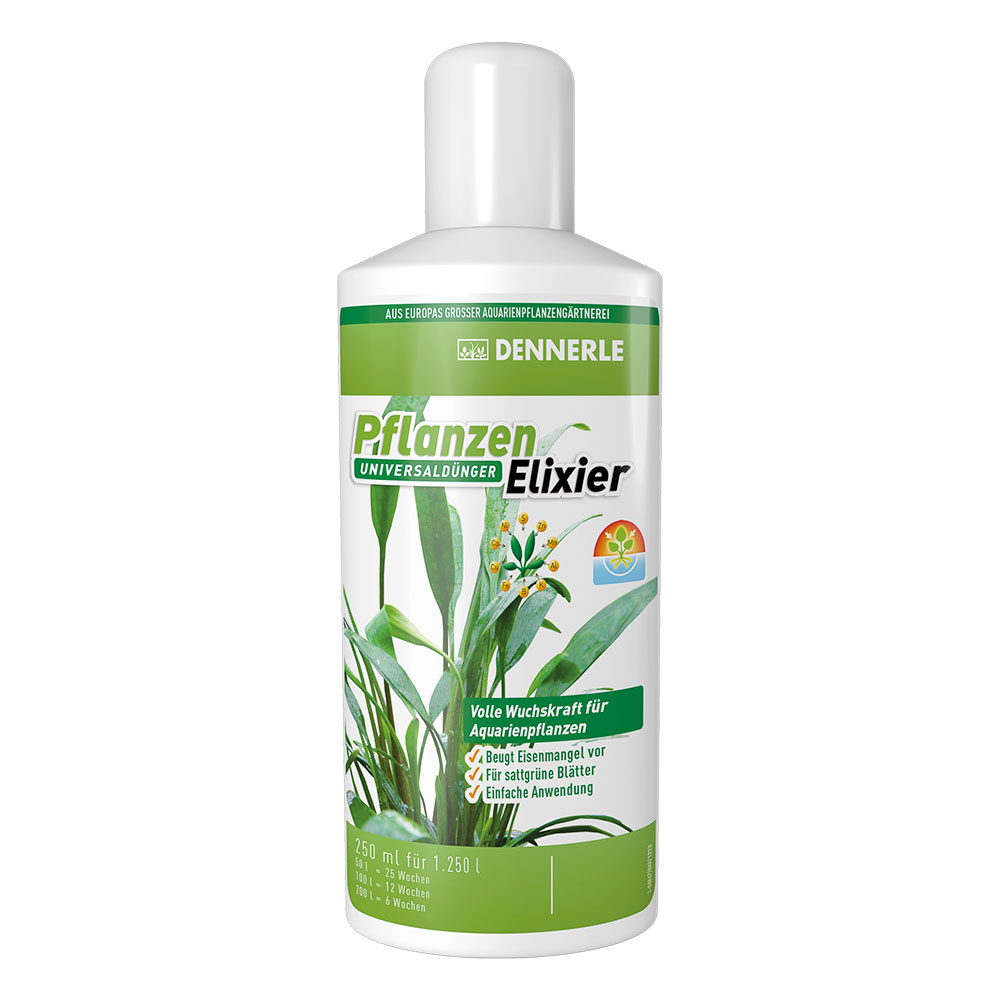Dennerle Plant Elixir Fertilizzante liquido  Universale 250ml per 1250Lt