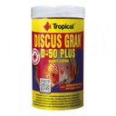 Tropical Discus Gran D-50 Plus Mangine per colori con astaxantina 250ml 110g