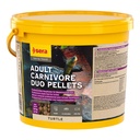 Sera Adult Carnivore Duo Pellets Professional Turtle per Tartarughe d'acqua 3,8l 1,15Kg