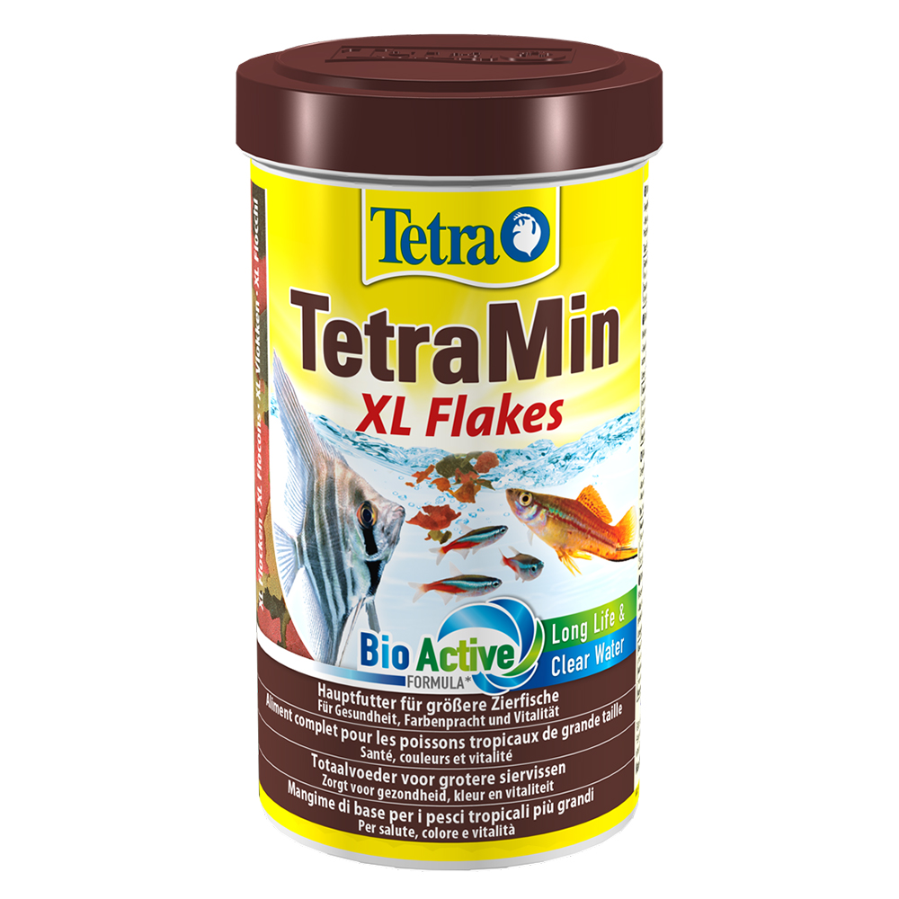 Tetra TetraMin XL Flakes Mangime in scaglie grandi 1000ml 160g