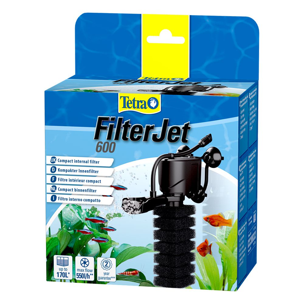 Tetra FilterJet 600 Filtro interno per acquari da 120 a 170 litri