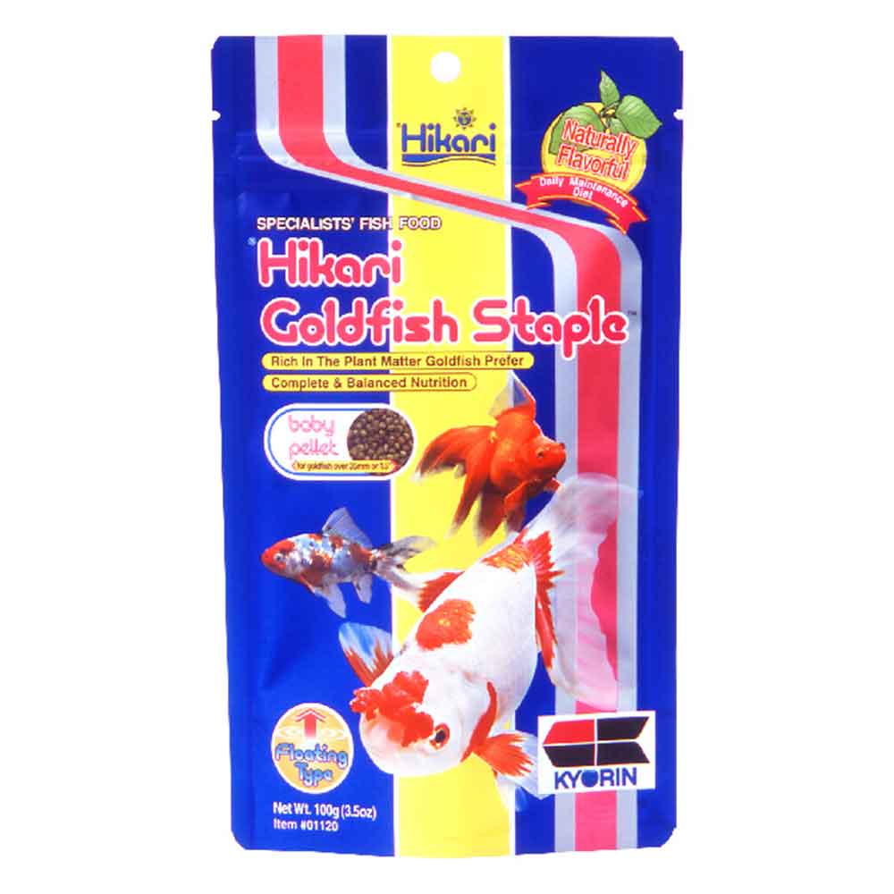 Hikari Goldfish Staple Baby Alimento per piccoli pesci rossi 100g