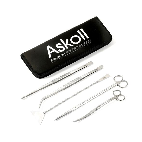 Askoll Aquarium Professional Tool Kit per Pulizia e Manutenzione Layout