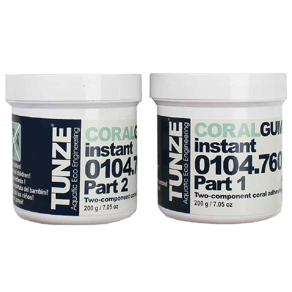 Tunze 0104.760 Coral Gum Colla Epossidica Bicomponente 400gr
