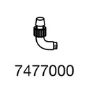 Eheim 7477000 Attacco con ghiera per Filtri esterni Classic