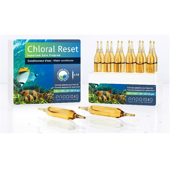 Prodibio Chloral Reset 12 Fiale per l'eliminazione del cloro per 300 l
