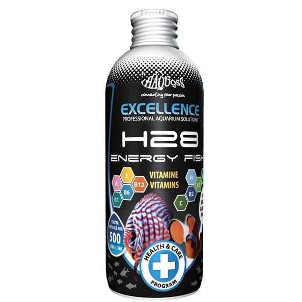 Haquoss H28 Energy Fish Vitamine per Pesci 100 ml per 500 l