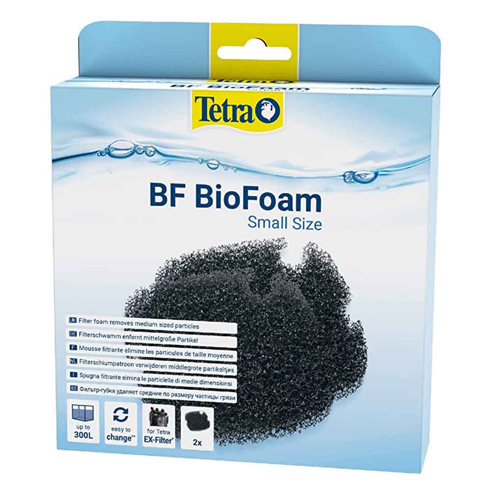 Tetra BF BioFoam S Spugna Filtrante Biologica per Ex400/500/600/700/800/1000 Plus 2pz