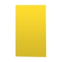 Blau Aquaristic Sportello con angoli arrotondati per Supporto 45cm Giallo Laccato