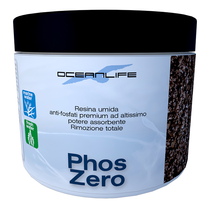 Oceanlife Phos Zero Resina antifosfati e antisilicati a base di Ferro 250 ml