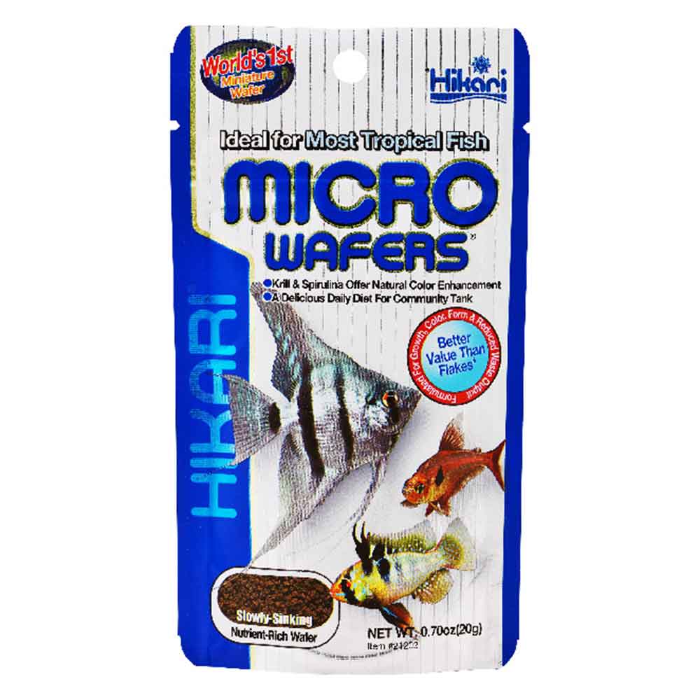 Hikari Micro Wafers Pastiglie per piccoli pesci di comunità 20g